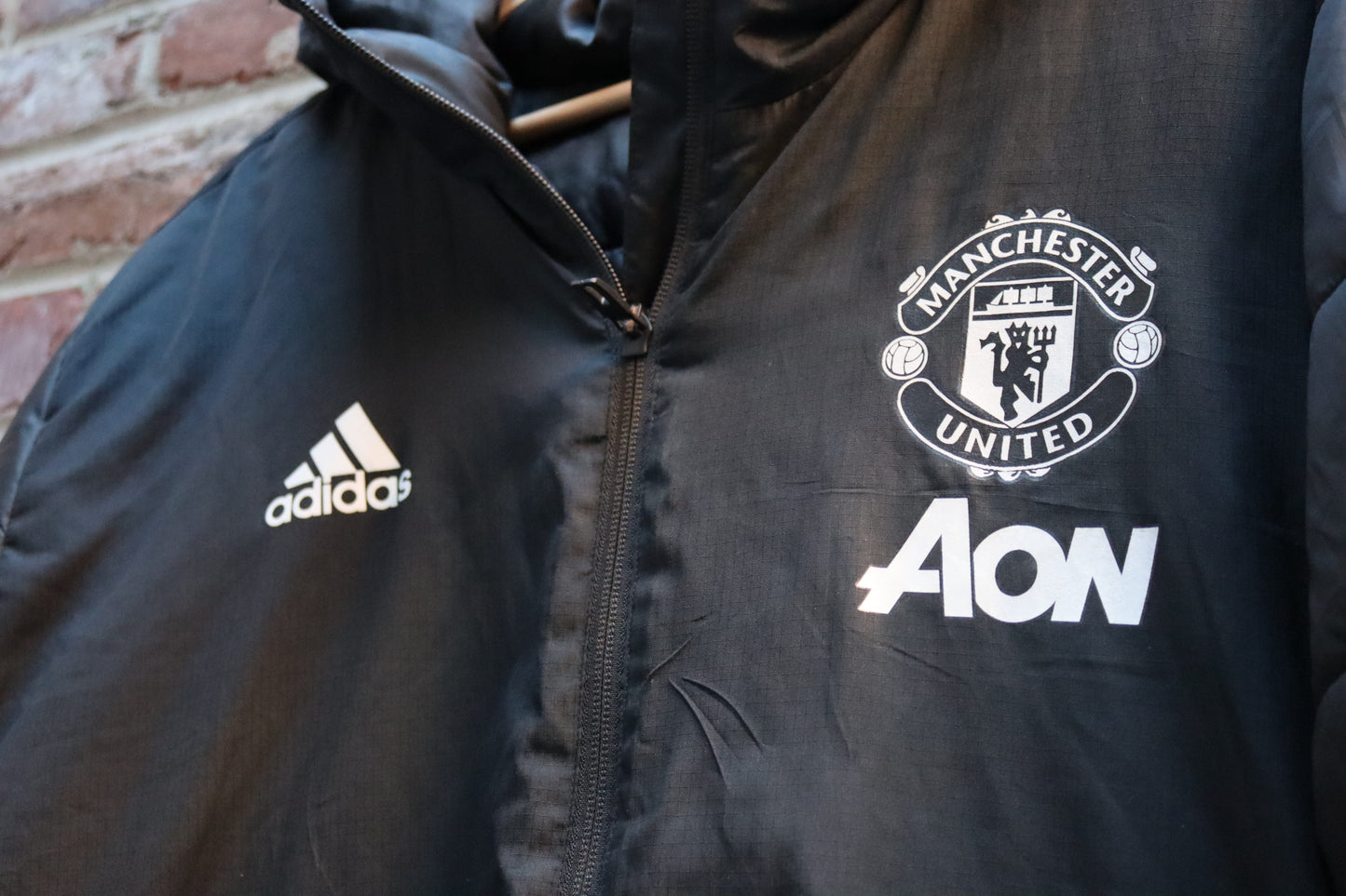 Manchester United hooded bench coat - 2018