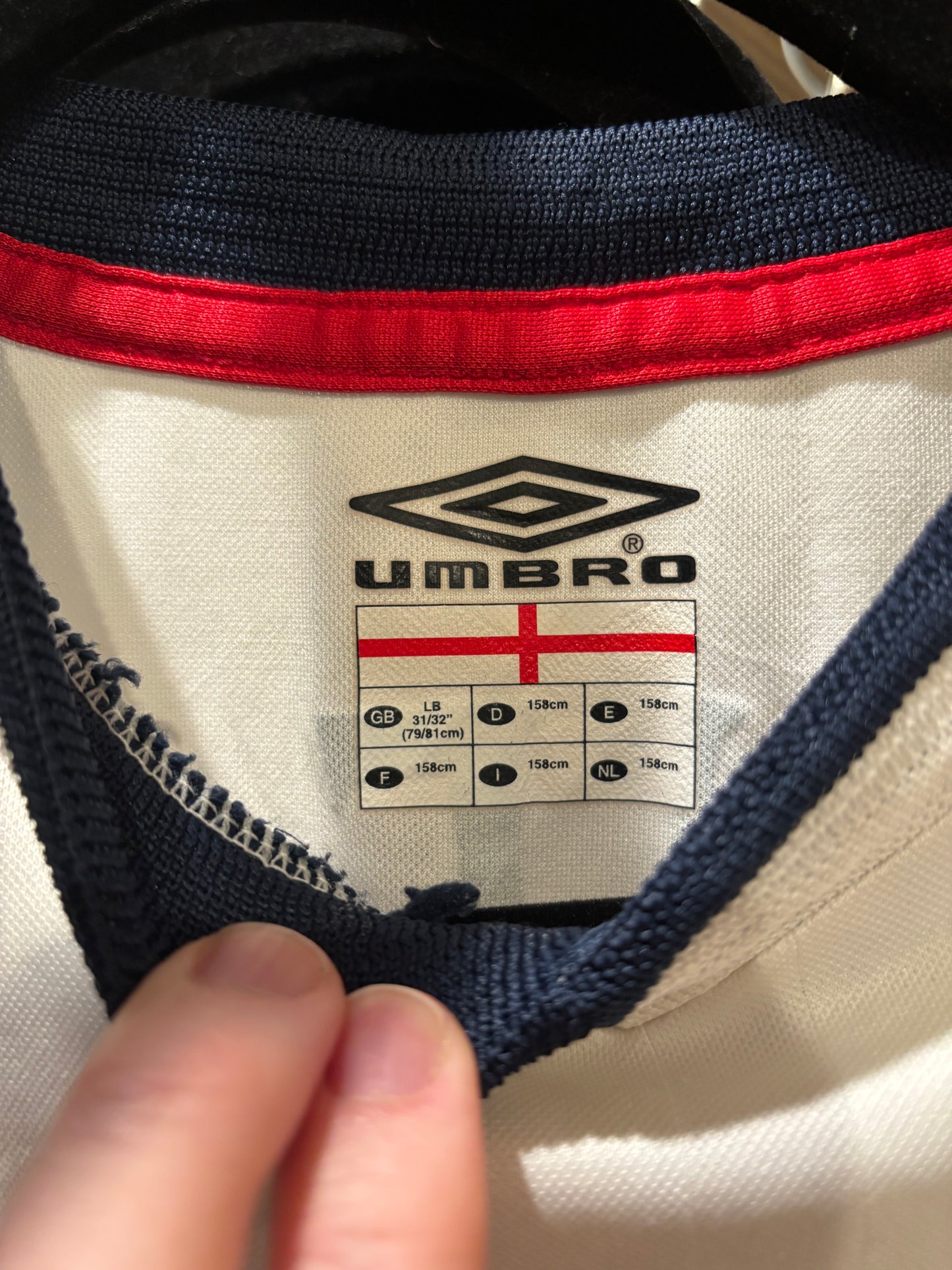 England Home - 2001 - Michael Owen - (XL Boys/Small Mens)