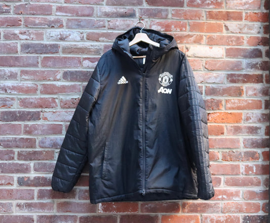 Manchester United hooded bench coat - 2018