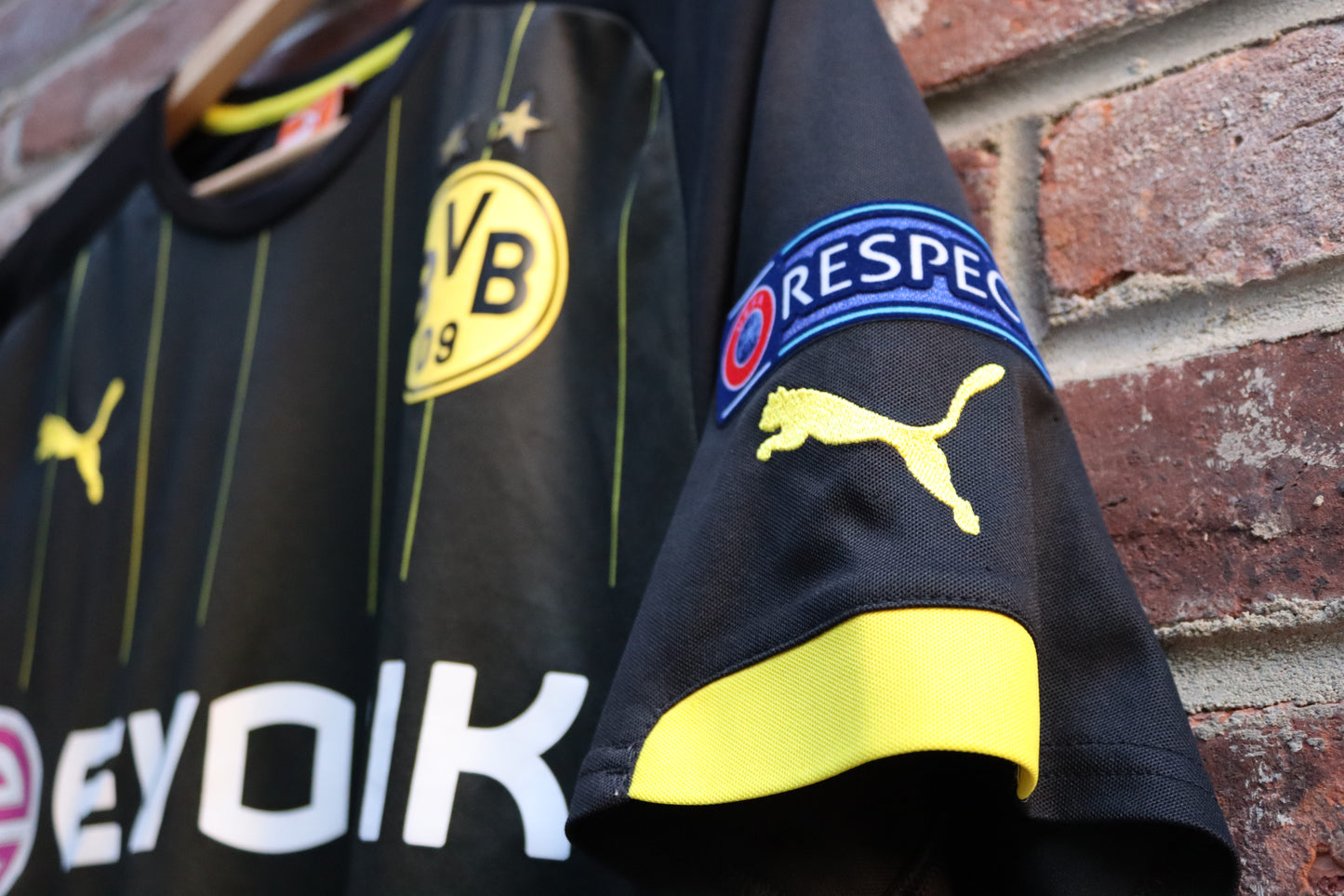 Borussia Dortmund Away - 2014/15/16 - Aubameyang  - (L)