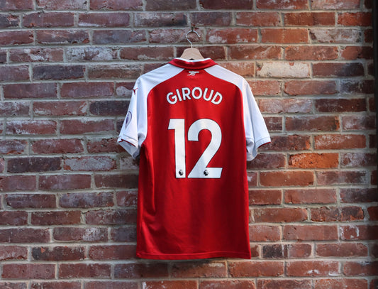 Arsenal Home - 2017/18 - Giroud  - (L)