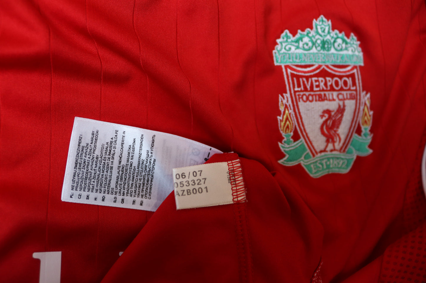 Liverpool Home - 2006/07 - Gerrard - (L)