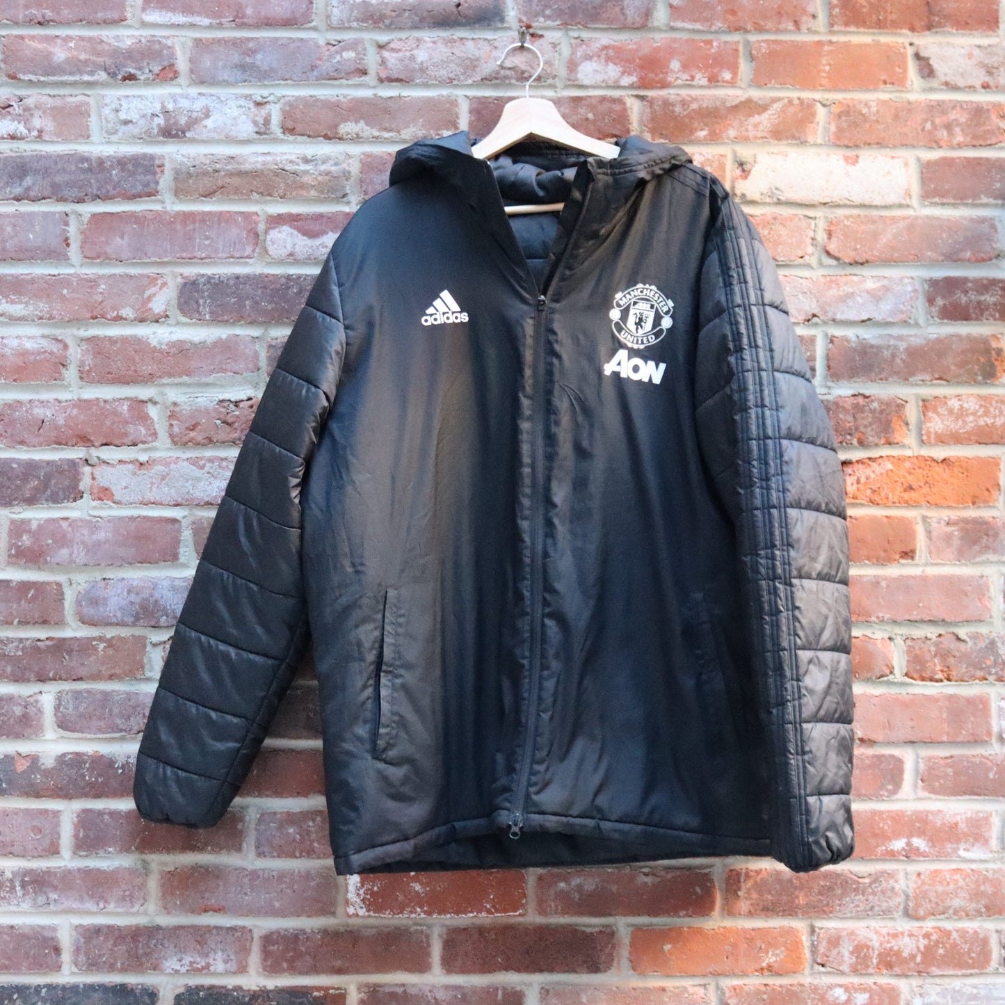 Manchester United hooded bench coat - 2018