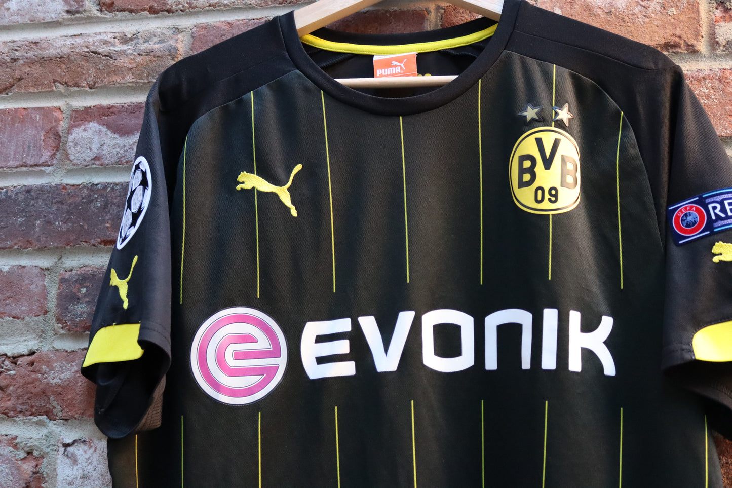 Borussia Dortmund Away - 2014/15/16 - Aubameyang  - (L)