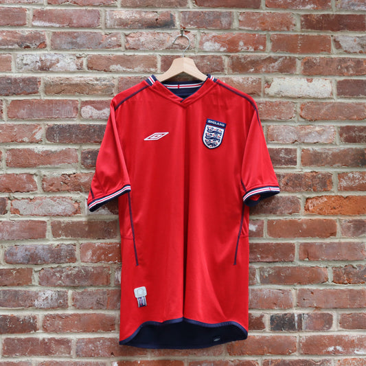 England Away (Reversible) - 2002/04 - (M)