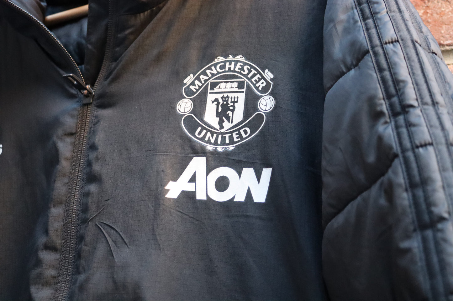 Manchester United hooded bench coat - 2018
