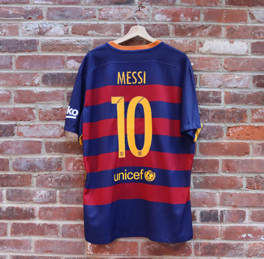 Barcelona Home - Player Spec- 2015/16 - Messi - (XXL)