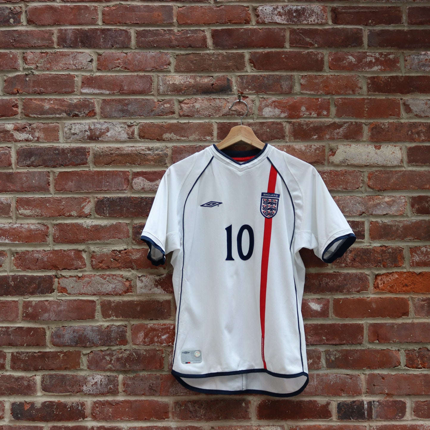 England Home - 2001 - Michael Owen - (XL Boys/Small Mens)