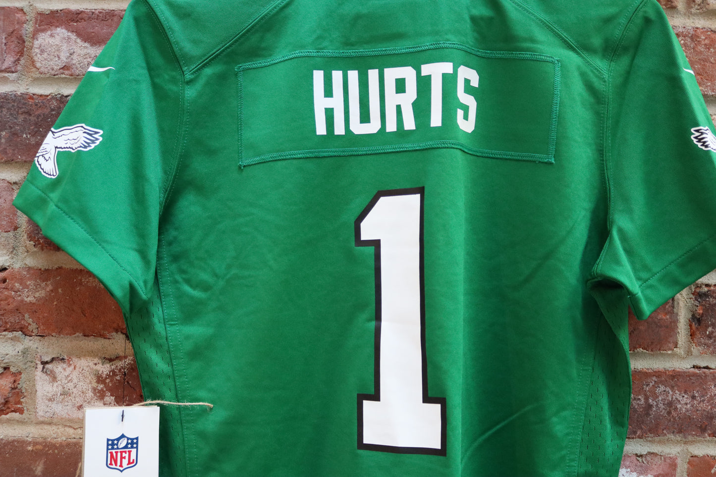 Philadelphia Eagles Kelly Green - Hurts - (Women's M)