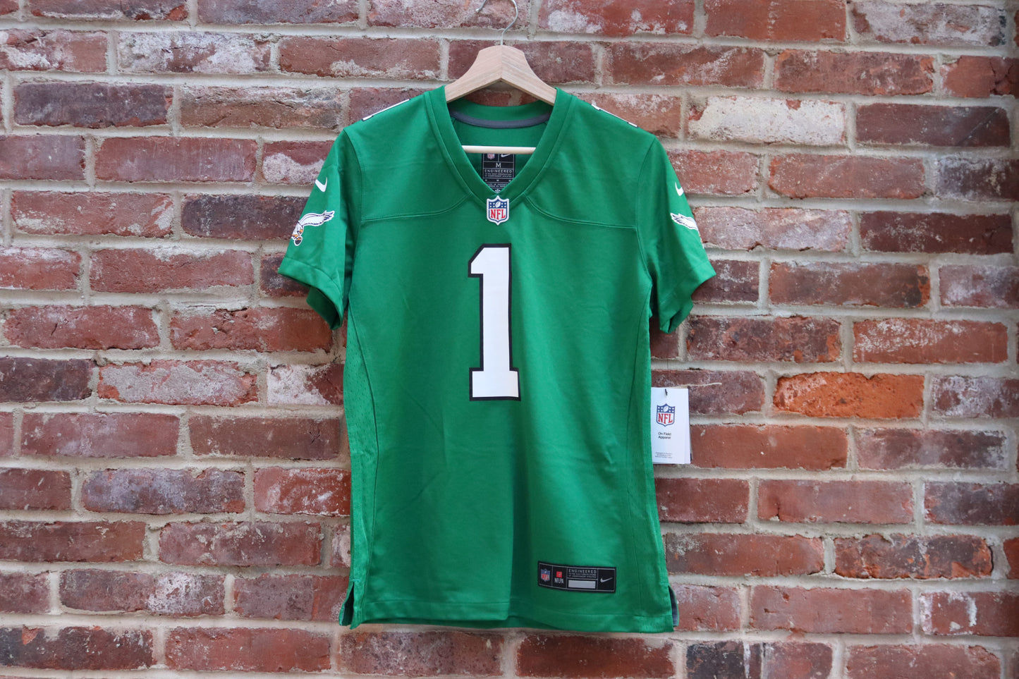 Philadelphia Eagles Kelly Green - Hurts - (Women's M)