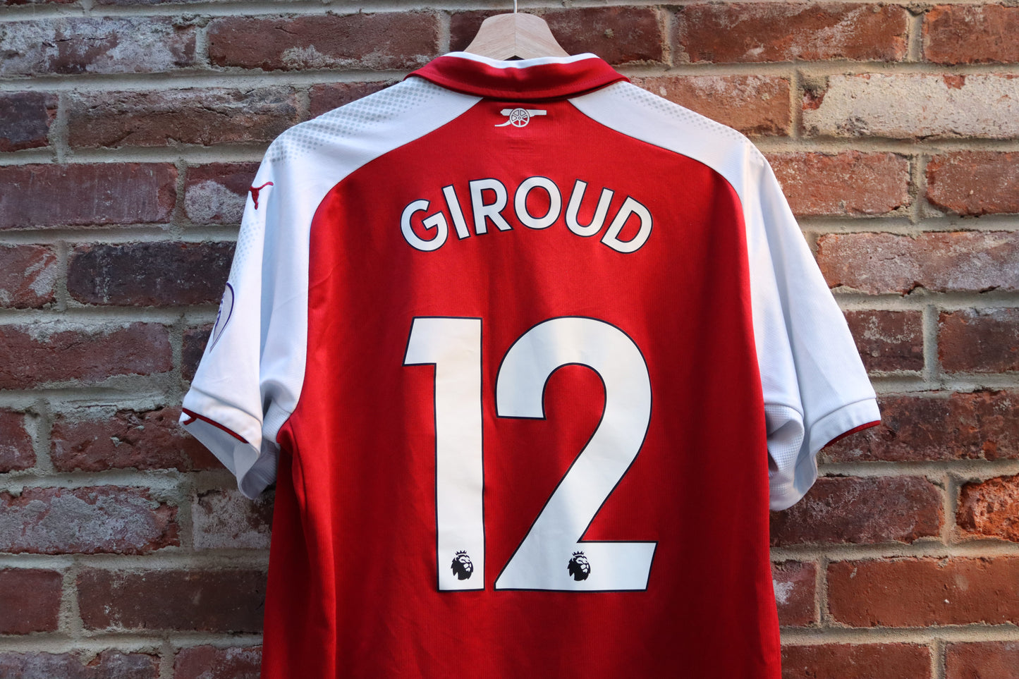 Arsenal Home - 2017/18 - Giroud  - (L)