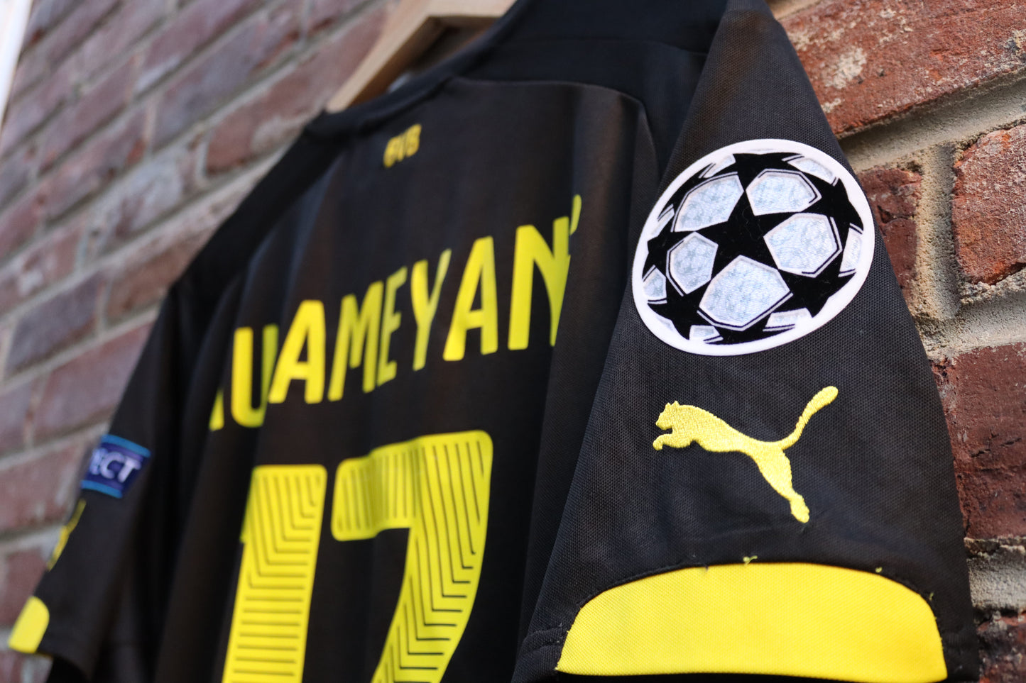 Borussia Dortmund Away - 2014/15/16 - Aubameyang  - (L)