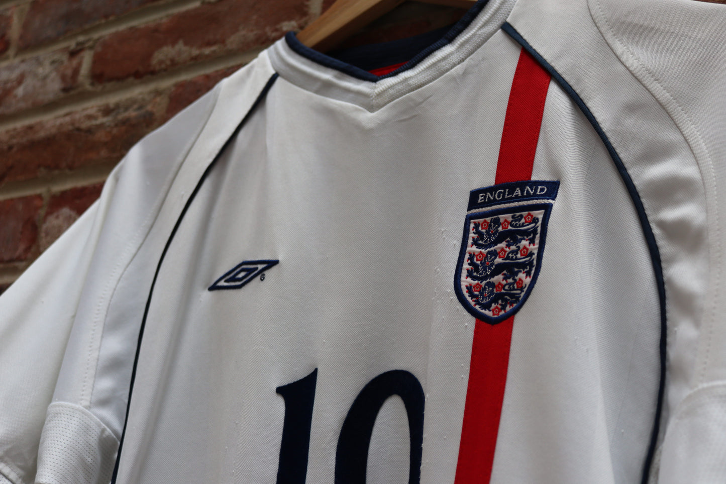 England Home - 2001 - Michael Owen - (XL Boys/Small Mens)