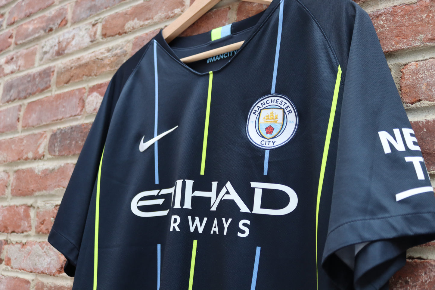 Manchester City Away - 2018/19 - David Silva - (XL)