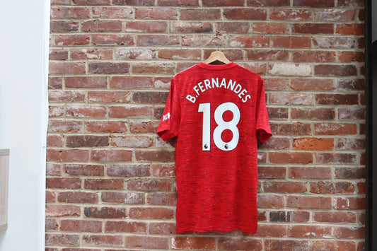 Manchester United - Home - 2020/21 - Bruno Fernandes - (L)