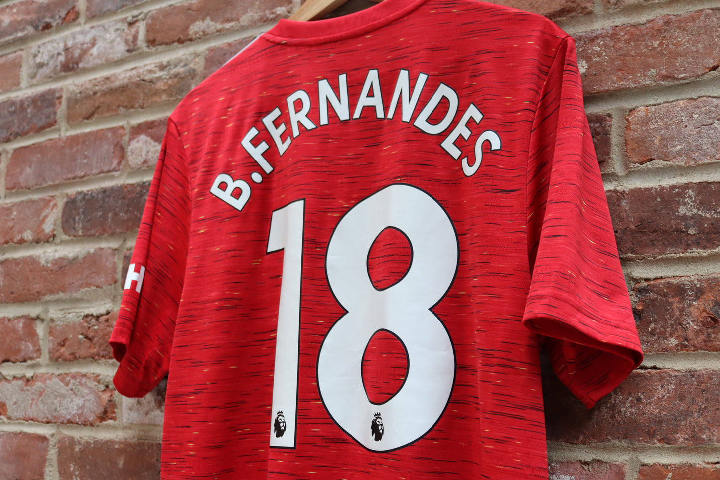 Manchester United - Home - 2020/21 - Bruno Fernandes - (L)