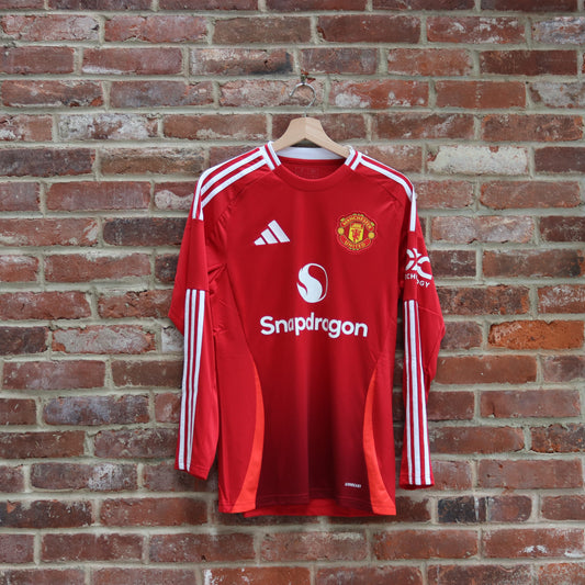 Manchester United Home Long Sleeve - 2024/25 - (S)
