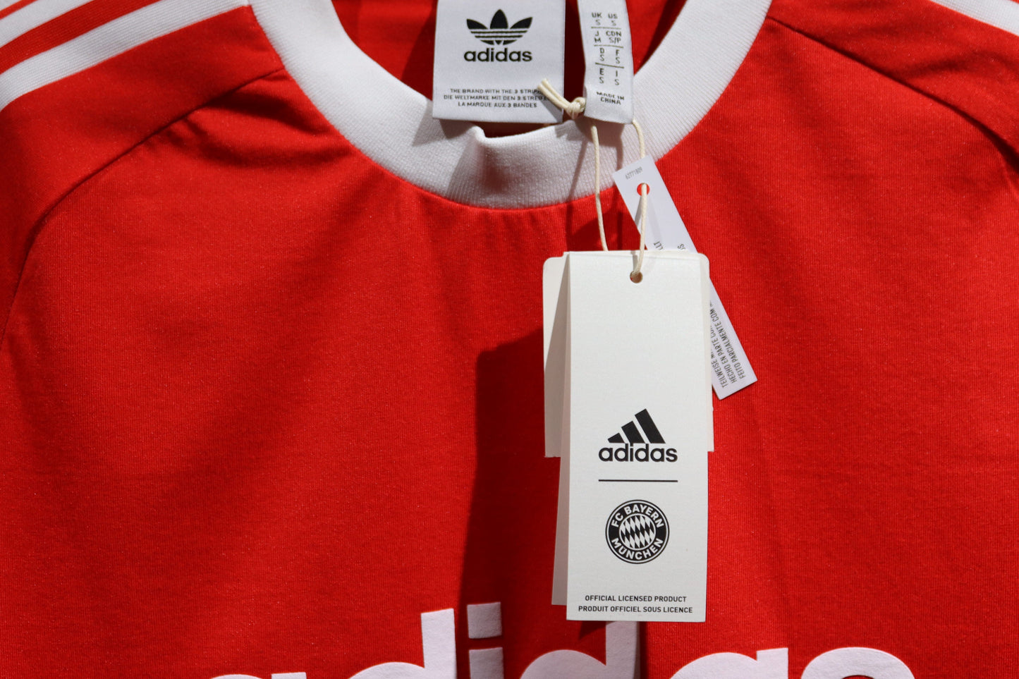 Bayern Munich Adidas Originals 1970s Long Sleeve Tee - (S)