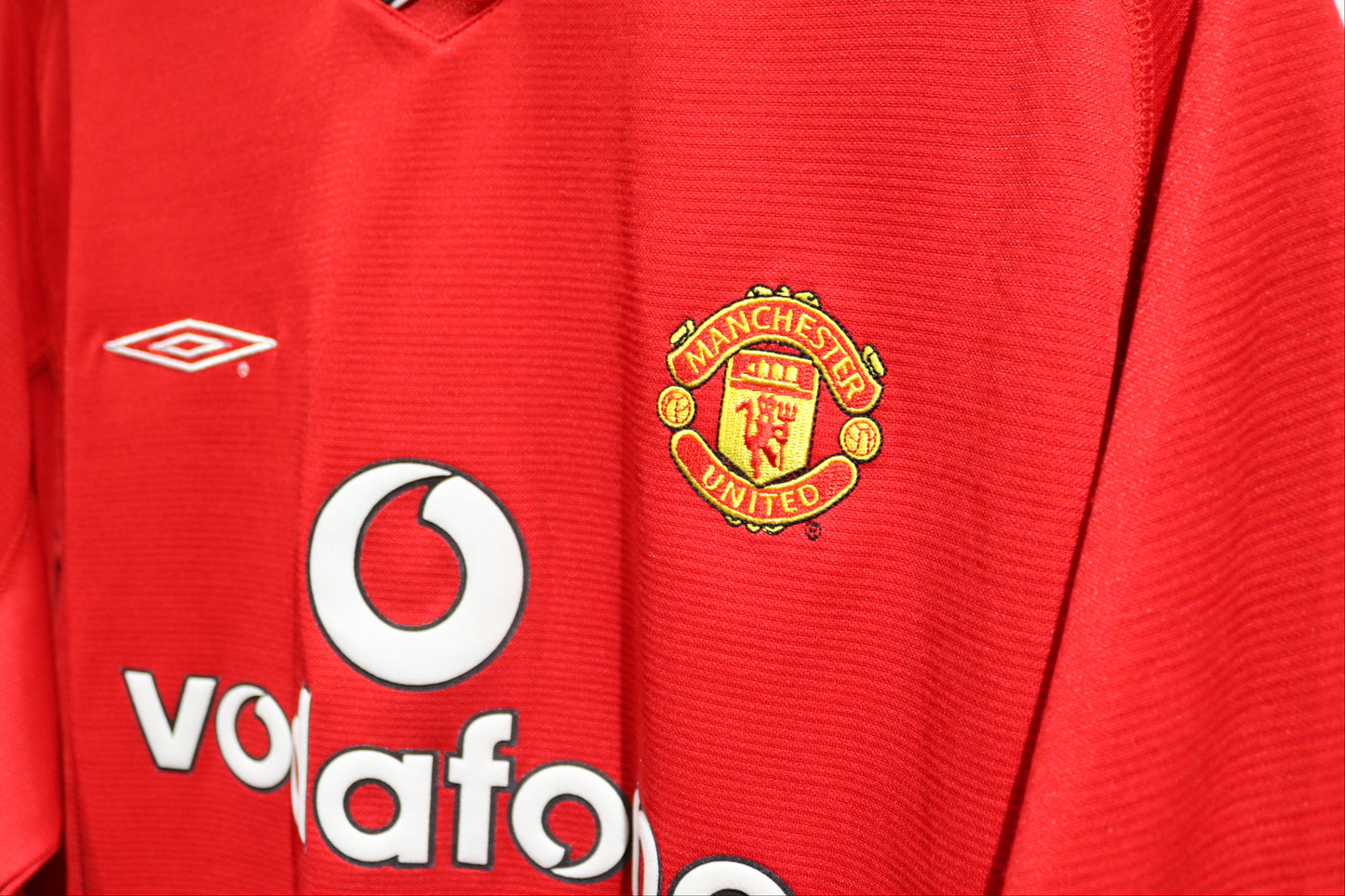 Manchester United Home - 2000/2001 - Beckham - (L)