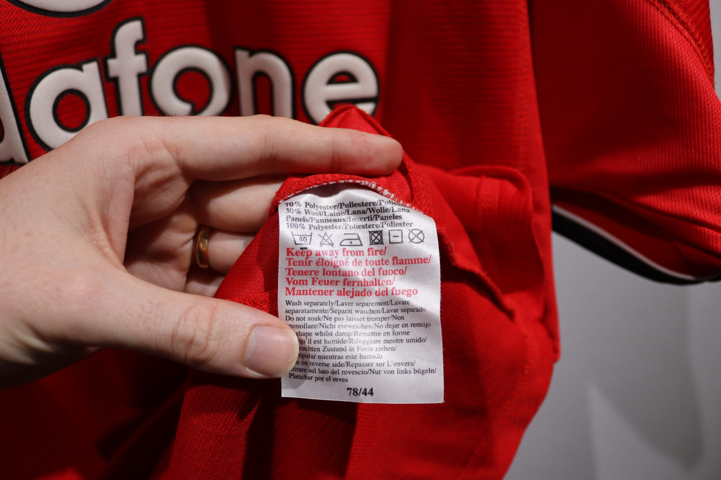 Manchester United Home - 2000/2001 - Beckham - (L)