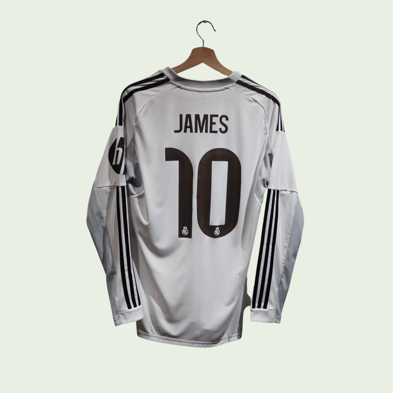 Real Madrid Home Long Sleeve - 2025/26 - James - (M)