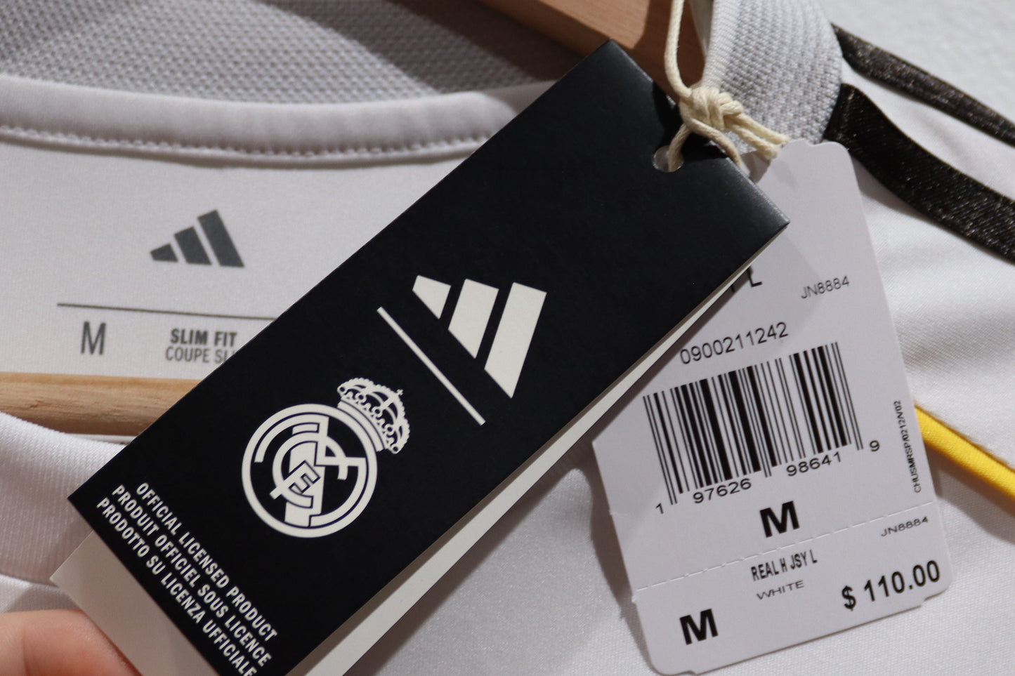 Real Madrid Home Long Sleeve - 2025/26 - James - (M)