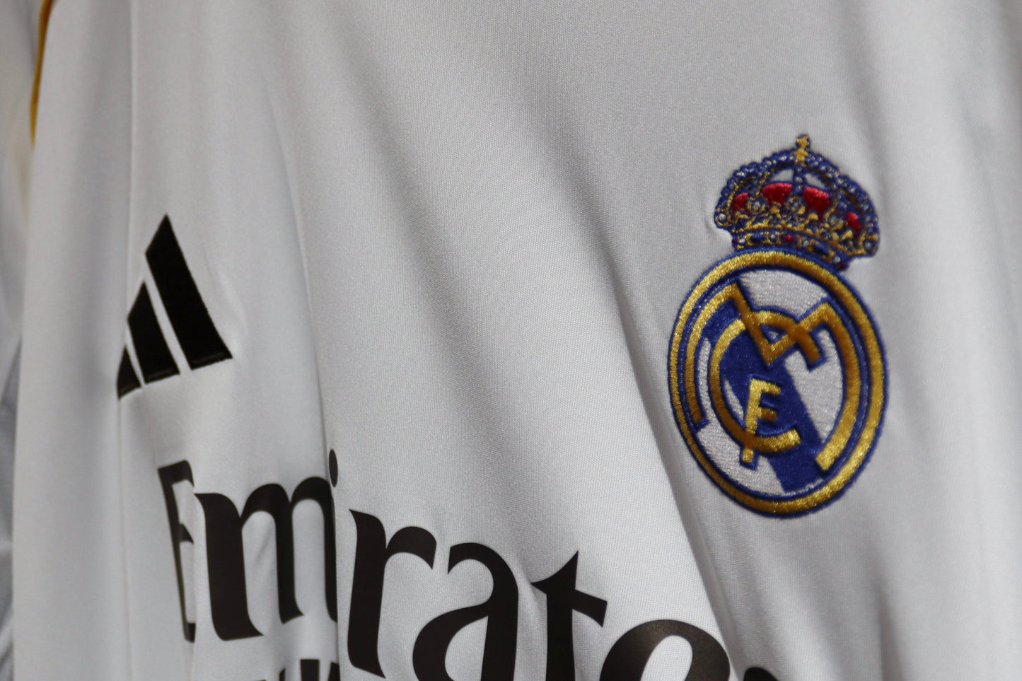 Real Madrid Home Long Sleeve - 2025/26 - Bellingham - (XL)