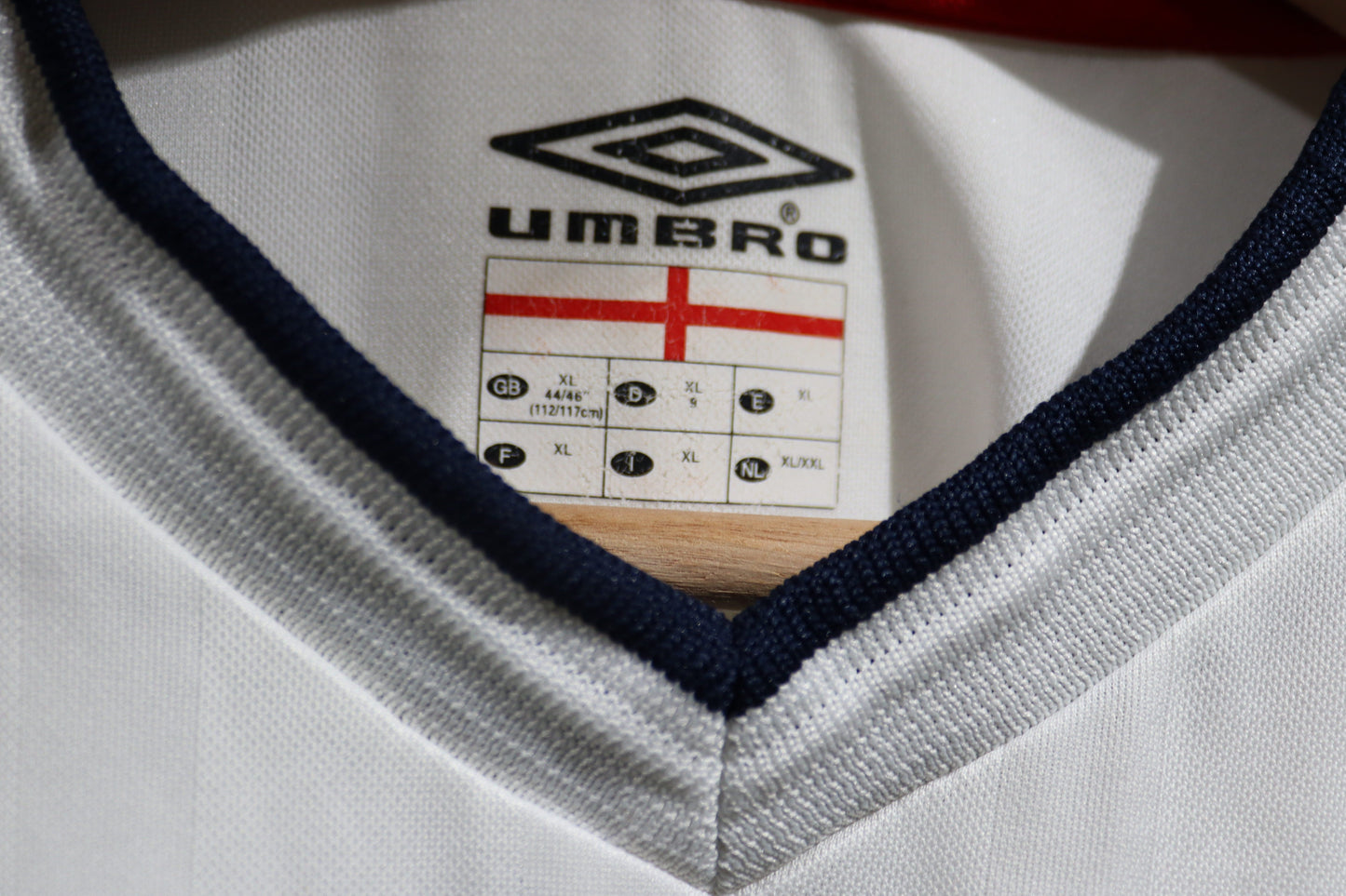 England Home - 2001/2003 - (XL)