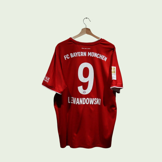 Bayern Munich Home - 2020/21 - Lewandowski - (XXL)