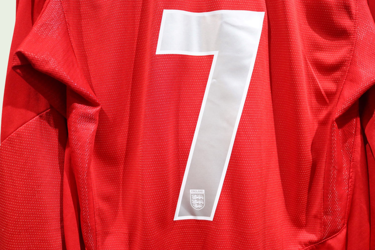 England Away - 2004/06 - Beckham - (M)