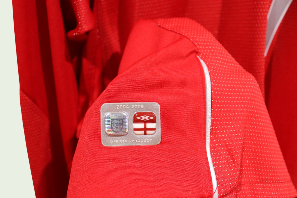 England Away - 2004/06 - Beckham - (M)