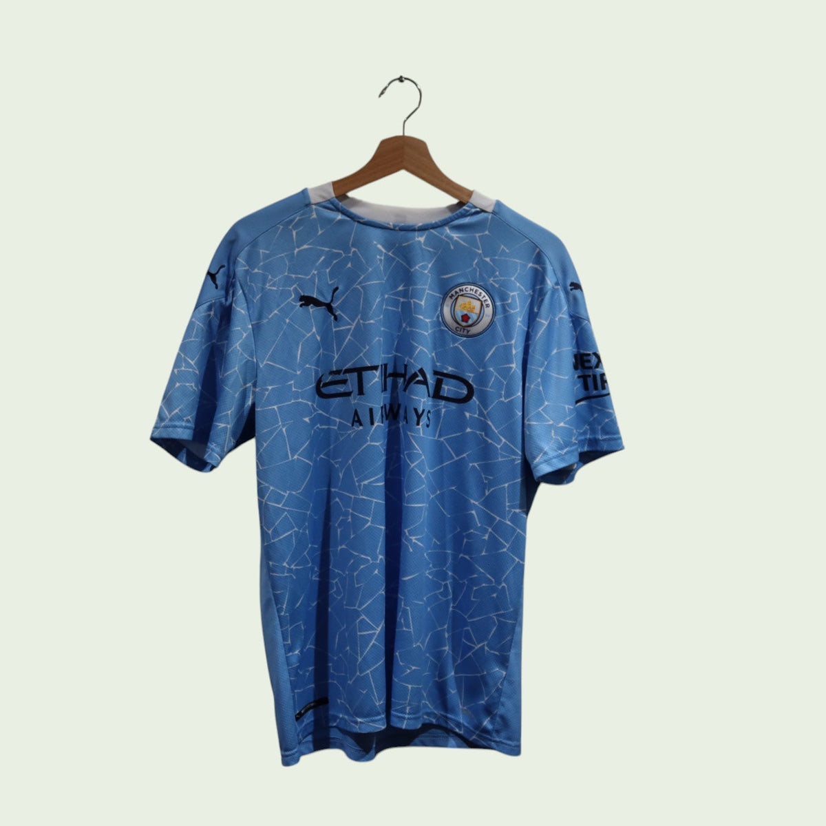 Manchester City Home  - 2020/21 - Mahrez (L)