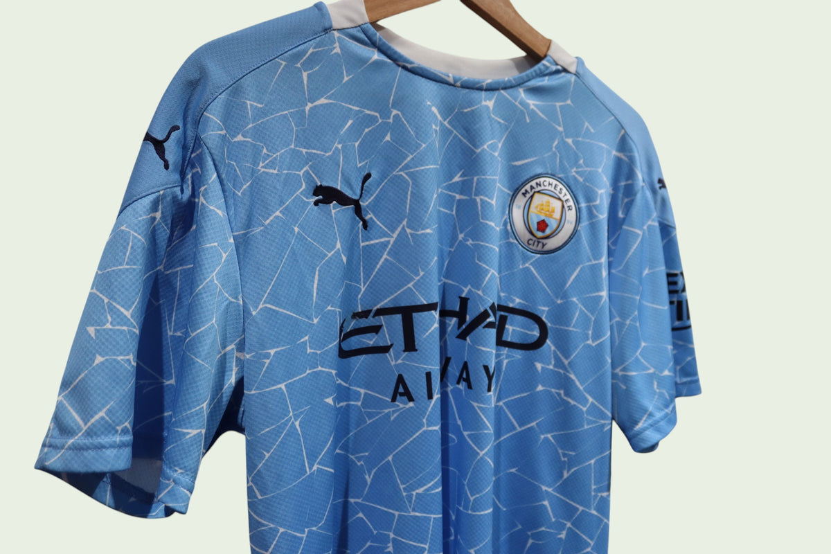 Manchester City Home  - 2020/21 - Mahrez (L)