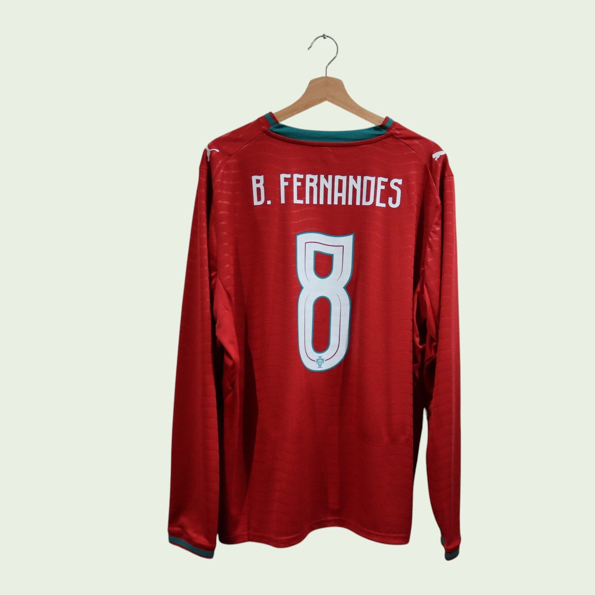 Portugal Home Longsleeve - 2026 - Bruno Fernandes (L & XL)