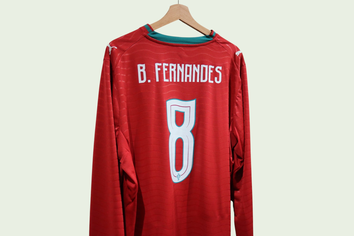 Portugal Home Longsleeve - 2026 - Bruno Fernandes (L & XL)