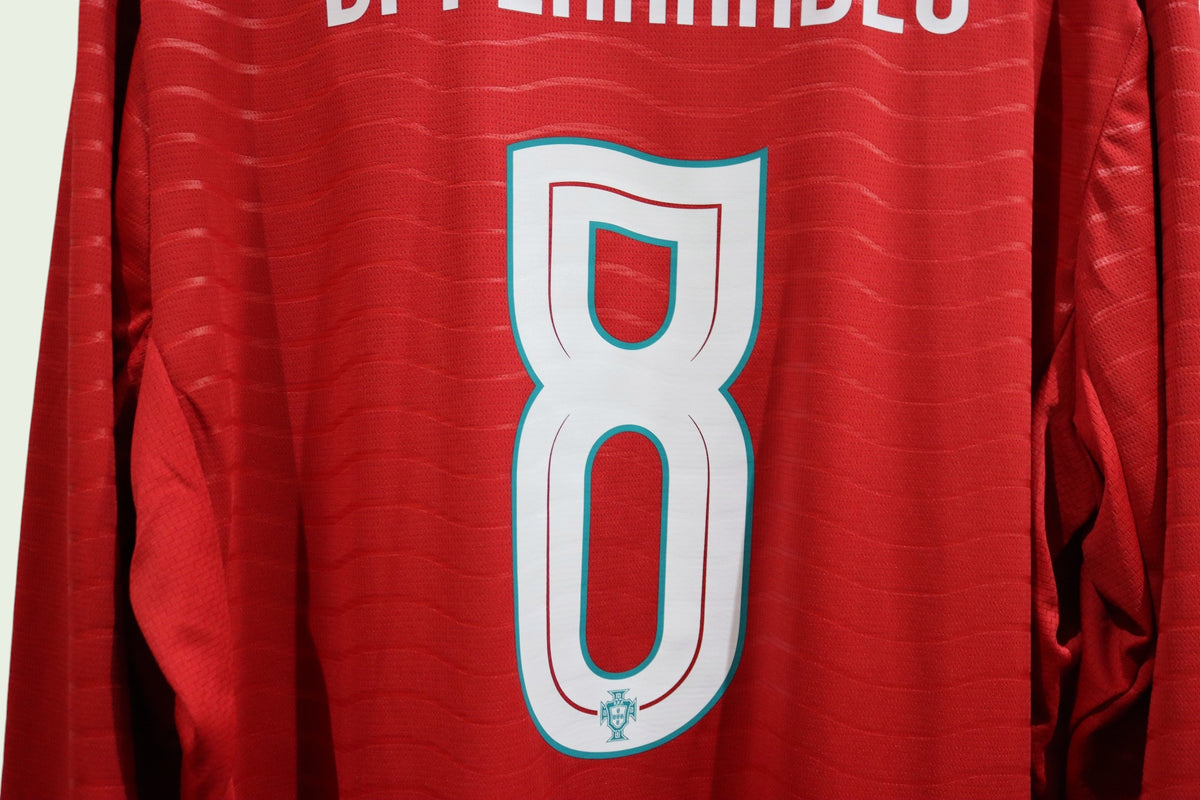 Portugal Home Longsleeve - 2026 - Bruno Fernandes (L & XL)