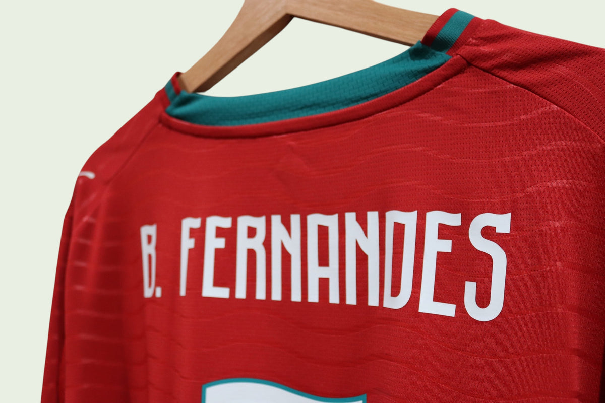 Portugal Home Longsleeve - 2026 - Bruno Fernandes (L & XL)