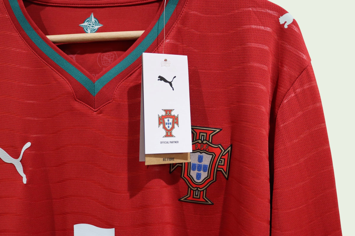 Portugal Home Longsleeve - 2026 - Bruno Fernandes (L & XL)