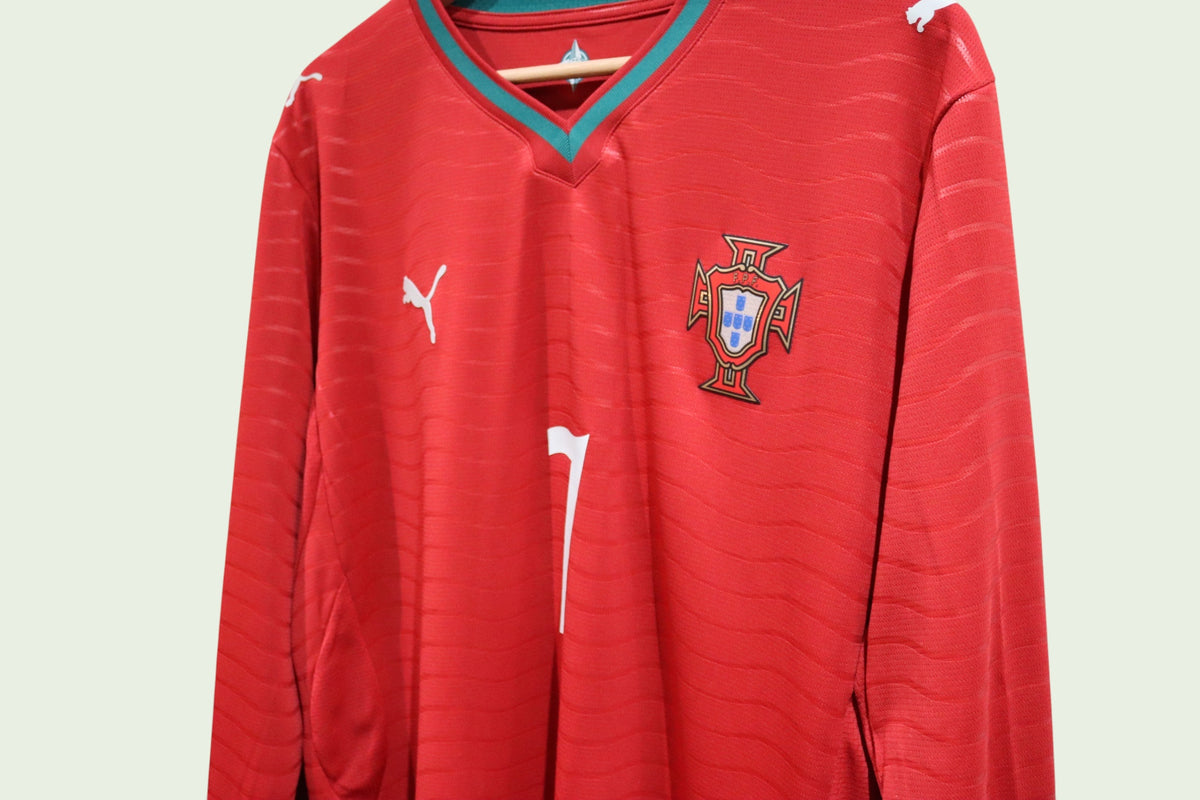 Portugal Home Long sleeve - 2026 - Cristiano Ronaldo - (L & XL)