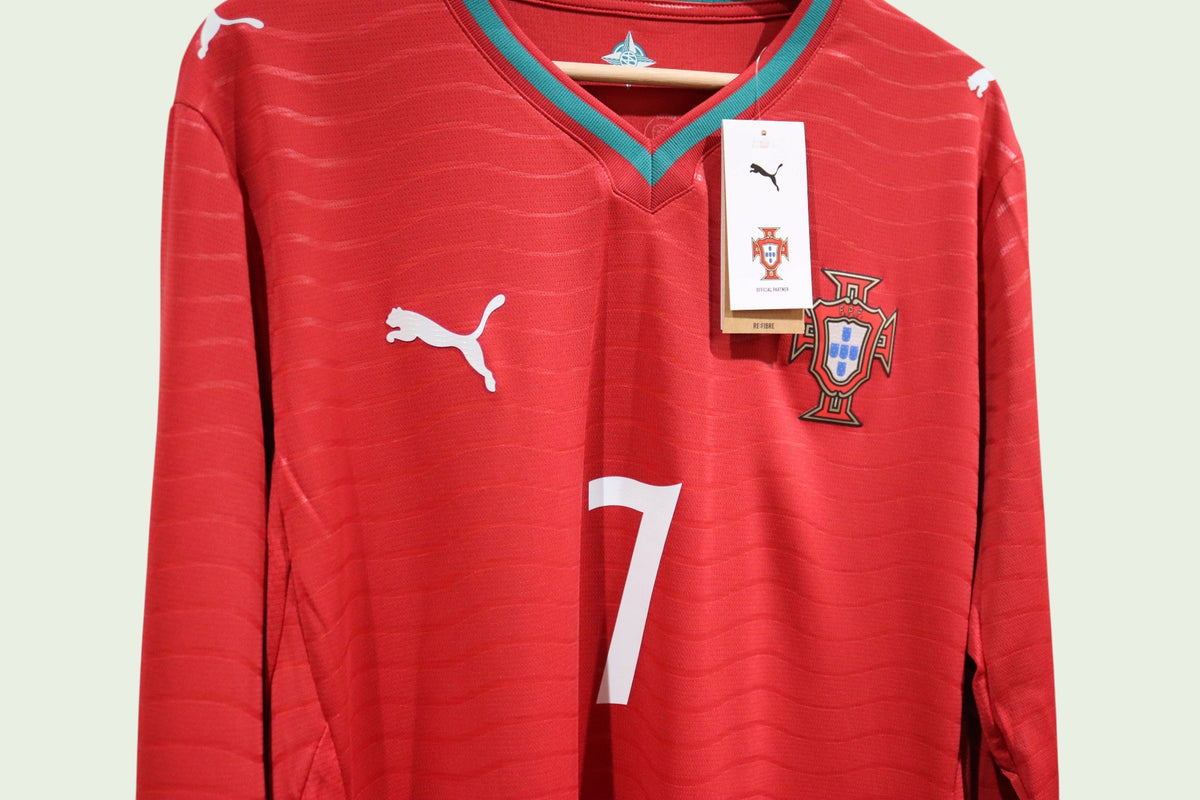 Portugal Home Long sleeve - 2026 - Cristiano Ronaldo - (L & XL)
